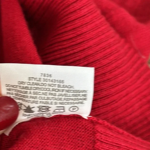 Tory Burch Red Cardigan Size XS - Picture 9 of 10